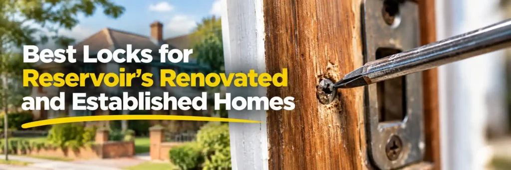 Best locks for renovated and established homes in Reservoir