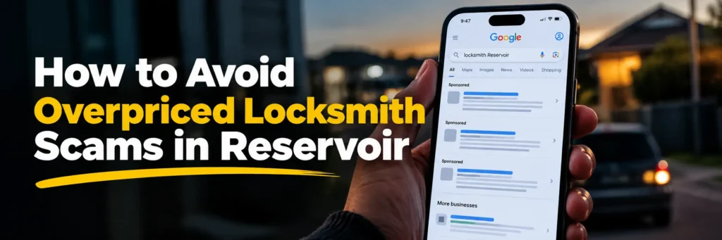 How to avoid overpriced locksmith scams in Reservoir